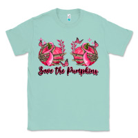 Seafoam save the pumpkins Classic Tee - LillyAllenDesigns