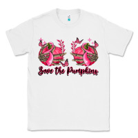 White save the pumpkins Classic Tee - LillyAllenDesigns