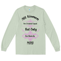 Matcha all women are created equal but only the smartest are born in may Long Sleeve Tee - Bettercallsaul