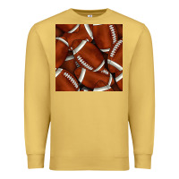 Antique Gold american football seamless pattern Premium Sweatshirt - BundleAndBundleShop
