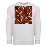 Dove Grey american football seamless pattern Premium Sweatshirt - BundleAndBundleShop