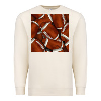 Sandshell american football seamless pattern Premium Sweatshirt - BundleAndBundleShop