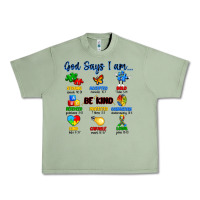 Oil Green god says i am autism Urban Heavy Tee - Artiststas