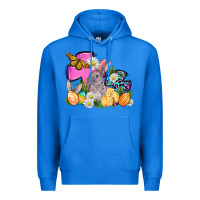 True Royal Easter rabbits and cross Premium Hoodie - OliviaCreatesArt