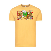 Vintage Mustard Christmas CNA Certified Nursing Assistant Vintage Tee - LillyAllenDesigns