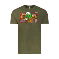 Vintage Olive Christmas CNA Certified Nursing Assistant Vintage Tee - LillyAllenDesigns