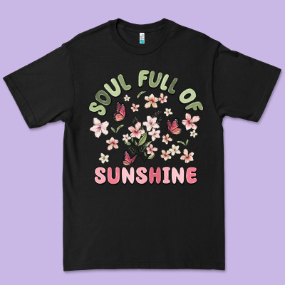 Soul Full Of Sunshine Premium Tee Designed By Maliassmallbusiness