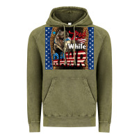 Vintage Olive Western Red White Rawr Dinosaur Vintage Hoodie - LillyAllenDesigns