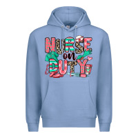 Colony Blue nurse on duty Premium Hoodie - RanaPortraitStore
