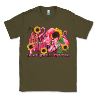 Army Green in october we wear pink Classic Tee - LillyAllenDesigns