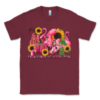 Burgundy in october we wear pink Classic Tee - LillyAllenDesigns