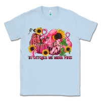 Dusty Blue in october we wear pink Classic Tee - LillyAllenDesigns