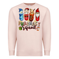 Pale Pink pharmacy squad christmas Premium Sweatshirt - FaDigitalArtStudio