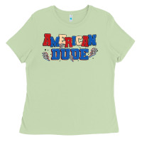 Matcha american dude Ladies Tee - MaliasSmallBusiness