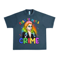 Midnight Navy drag is not a crime Urban Heavy Tee - Artiststas