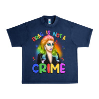 Navy drag is not a crime Urban Heavy Tee - Artiststas
