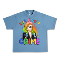 Pebble Blue drag is not a crime Urban Heavy Tee - Artiststas