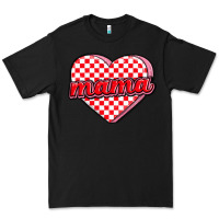 Black valentine mama Premium Tee - MaliasSmallBusiness