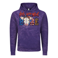 Cloud Purple Western Star Spangled Baby Cow Vintage Hoodie - LillyAllenDesigns