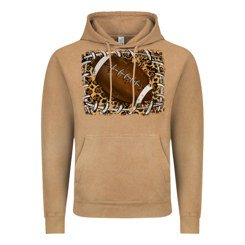 Leopard American Football Backround Vintage Hoodie by RanaPortraitStore | Teevron