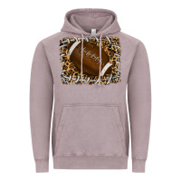 Vintage Zinc leopard american football backround Vintage Hoodie - RanaPortraitStore