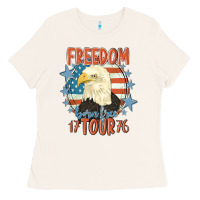 Bone freedom born free tour 1776 Ladies Tee - MaliasSmallBusiness
