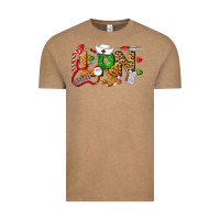 Vintage Coffee Christmas lpn certified nursing assistant Vintage Tee - LillyAllenDesigns