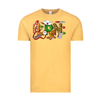 Vintage Mustard Christmas lpn certified nursing assistant Vintage Tee - LillyAllenDesigns