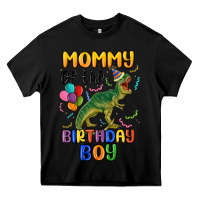 Black mommy of the birthday boy Heavy Core Tee - MaliasSmallBusiness
