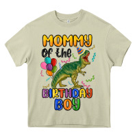 Mossy mommy of the birthday boy Heavy Core Tee - MaliasSmallBusiness