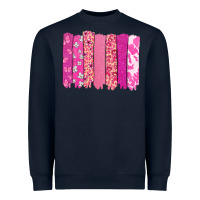 Navy Cancer brushstroke Cancer Awareness Heavyweight Sweatshirt - HowdyJamesFarm