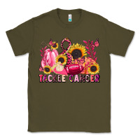 Army Green tackle cancer Classic Tee - LillyAllenDesigns