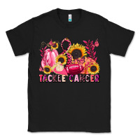 Black tackle cancer Classic Tee - LillyAllenDesigns
