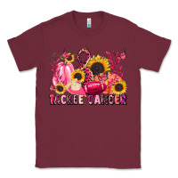 Burgundy tackle cancer Classic Tee - LillyAllenDesigns