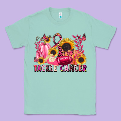 Tackle Cancer Classic Tee Designed By Lillyallendesigns