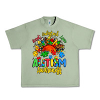 Oil Green accept understand love autism awareness Urban Heavy Tee - Artiststas