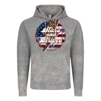 Cloud Rock Western Stars and Stripes 4th of July Vintage Hoodie - LillyAllenDesigns