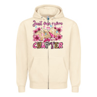 Sandshell just one more chapter valentine's day olivia Zipper Hoodie - OliviaCreatesArt