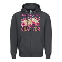 Smoke just one more chapter valentine's day olivia Zipper Hoodie - OliviaCreatesArt