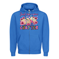 True Royal just one more chapter valentine's day olivia Zipper Hoodie - OliviaCreatesArt