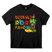 Black tequila porfavor Heavy Core Tee - AdoDesignShop