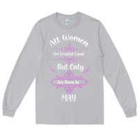 Moon Dust all women are created equal but only the smartest are born in may Long Sleeve Tee - Bettercallsaul