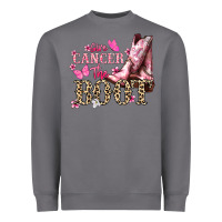 Storm Give Cancer the boot Cancer Awareness Heavyweight Sweatshirt - HowdyJamesFarm