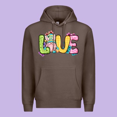 Easter Day Love Easter Gnome Premium Hoodie Designed By Oliviacreatesart