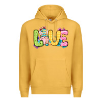 Mustard Easter Day Love Easter gnome Premium Hoodie - OliviaCreatesArt