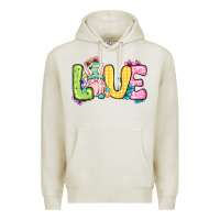 Oatmeal Heather Easter Day Love Easter gnome Premium Hoodie - OliviaCreatesArt