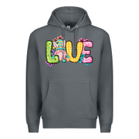 Rock Easter Day Love Easter gnome Premium Hoodie - OliviaCreatesArt
