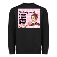 Black retro housewife Heavyweight Sweatshirt - TumblerDesignByShophia
