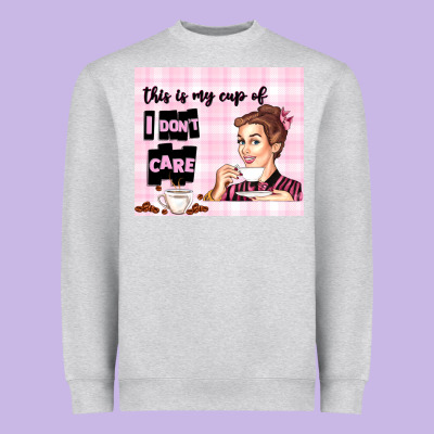 Retro Housewife Heavyweight Sweatshirt Designed By Tumblerdesignbyshophia