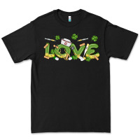 Black st patricks love nurse Premium Tee - MaliasSmallBusiness